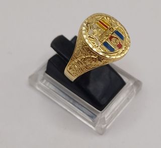 Sello FC Barcelona oro 18k, 6,59gr. Ref. G-986.