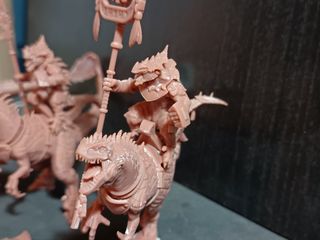 Miniature Aggradon lancers