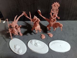 Miniature Aggradon lancers