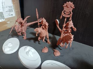 Miniature Aggradon lancers