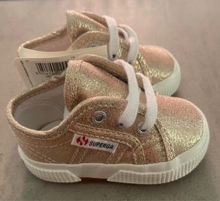 Superga Glitter Bambina - Scarpe rose platinum 