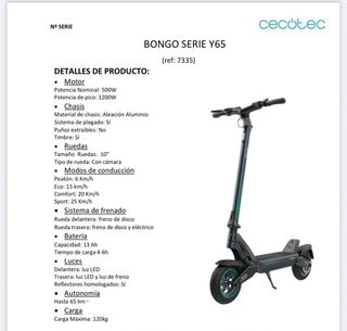 Patinete electrico