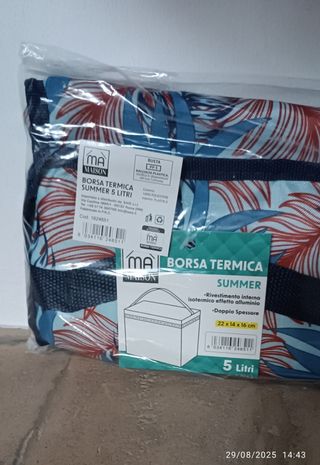Borsa termica Ma Maison estiva 5L