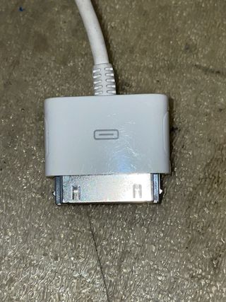 2 Cables Apple 30 Pines USB una original