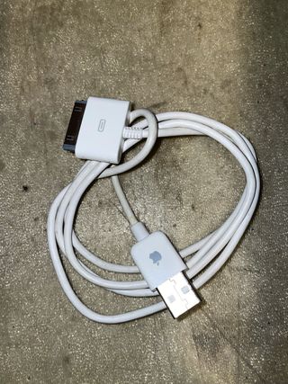 2 Cables Apple 30 Pines USB una original