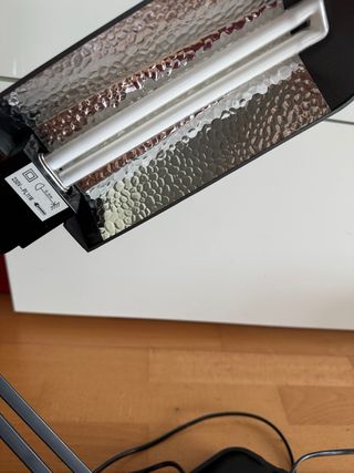 Flexo escritorio negro