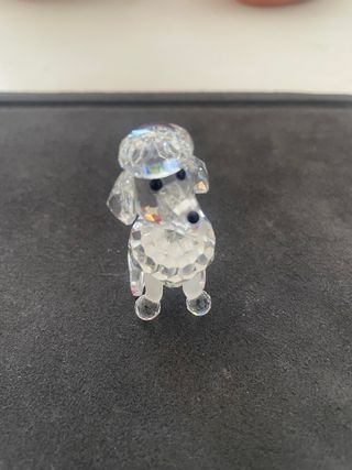 Perro Poodle Swarovski