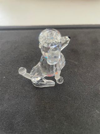 Perro Poodle Swarovski