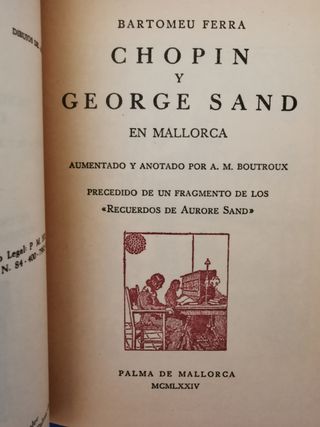 Un invierno en Mallorca + Chopin y George Sand 