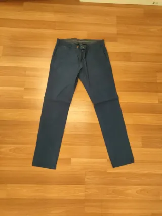 Pantalón Massimo Dutti azul