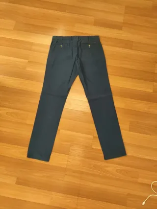 Pantalón Massimo Dutti azul
