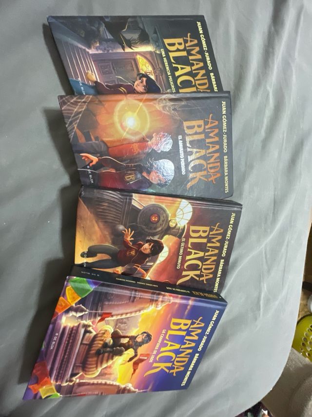 Colección Amanda Black (4 libros)