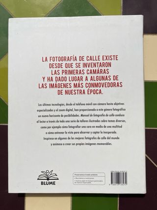 Libro Manual de fotografía de calle NUEVO