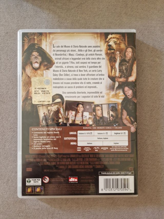 DVD Una Notte al Museo - Ben Stiller