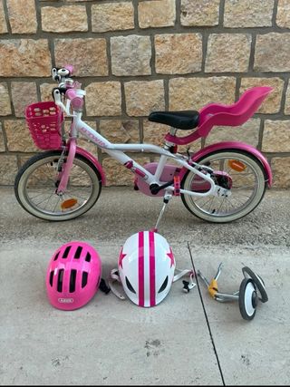 Bici BTWIN 16" rosa