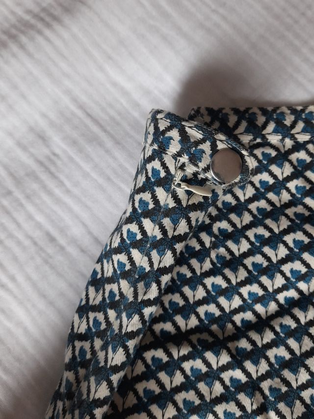 Shorts Lefties S - Azul y Blanco