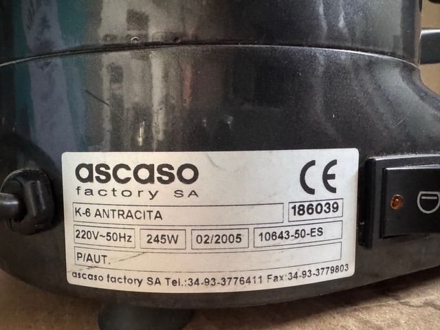 Molinillo café Ascaso K-6