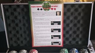 Maletín aluminio poker