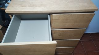 Cajonera madera 6 cajones