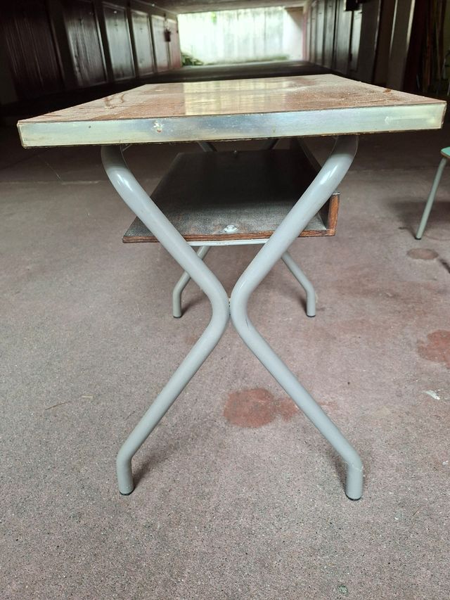 Banco scuola vintage anni '50