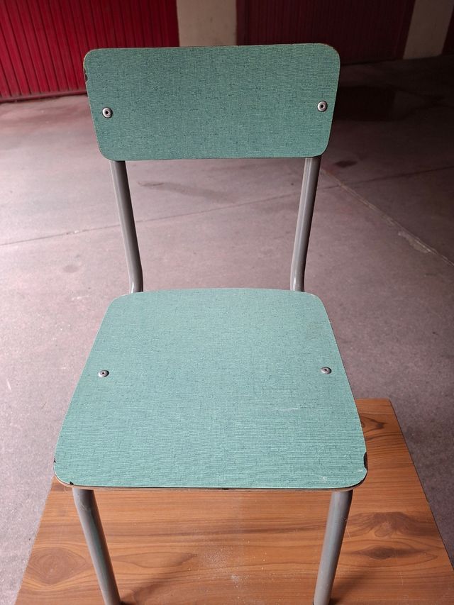 Banco scuola vintage anni '50