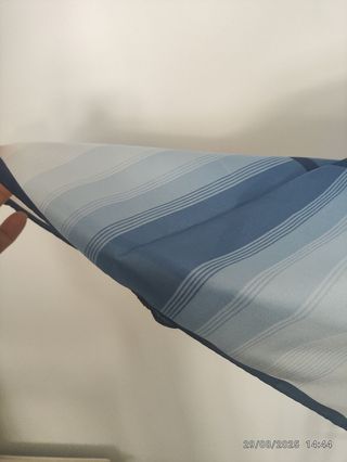 Pañuelo  azul y blanco