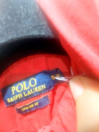 Camicia Ralph Lauren rossa tg.S