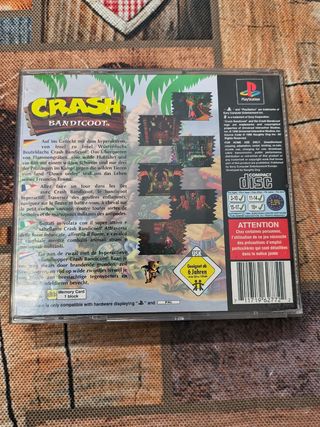 Crash Bandicoot PS1 PAL - Gioco Usato