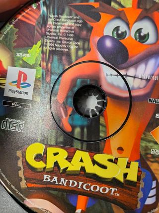 Crash Bandicoot PS1 PAL - Gioco Usato