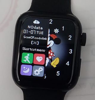Smartwatch x8 nero - iPhone