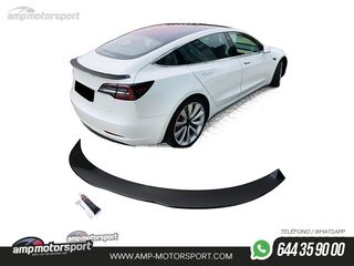 ALERÓN NEGRO BRILLO PARA TESLA MODEL 3 17-