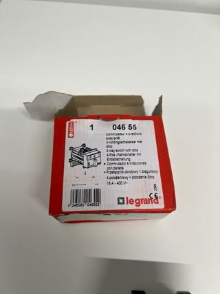 Interruptor Legrand 16A