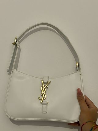 Bolso Yves Saint Laurent blanco