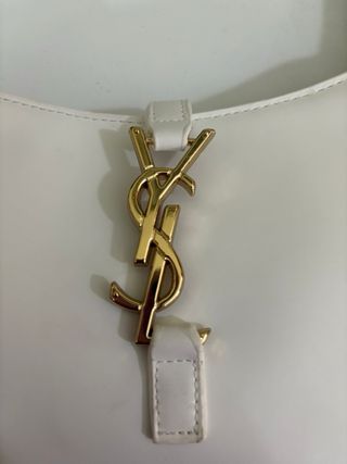 Bolso Yves Saint Laurent blanco
