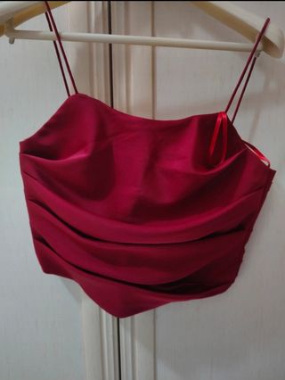 Completo rosso elegante