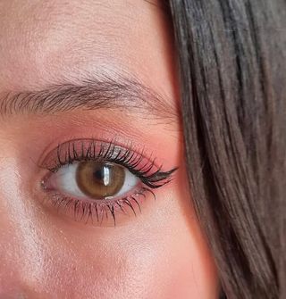 Lentillas de colores caramelo