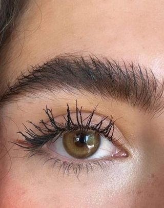 Lentillas de colores caramelo