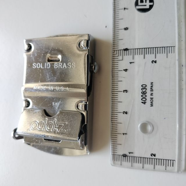 Hebilla de cinturón Zippo