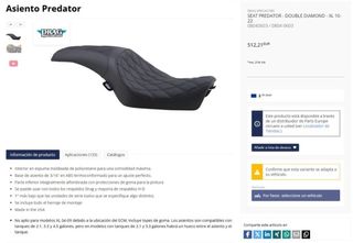 Asiento Harley Davidson Sportster Drag Specialties