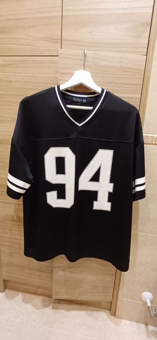 Camiseta negra Stradivarius #94