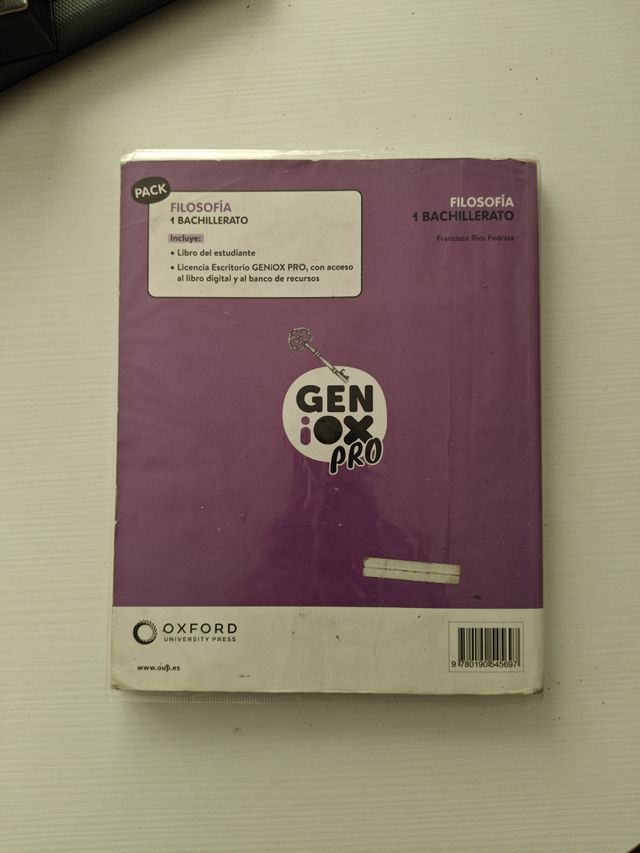 Filosofía 1º Bachillerato. Libro del estudiante...