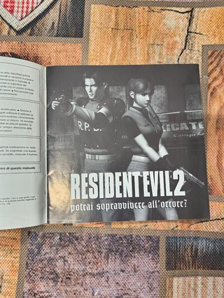Manuale Resident Evil 2 PS1 PAL