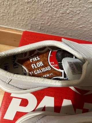 Zapatos de seguridad Panter blancos nuevos nr 43