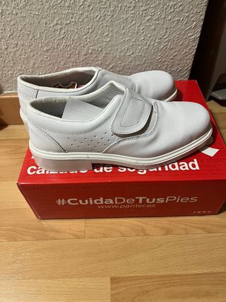 Zapatos de seguridad Panter blancos nuevos nr 43