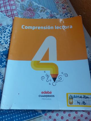 Libro comprensión lectora de lengua 4 primaria