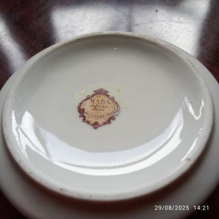 Posacenere vintage floreale