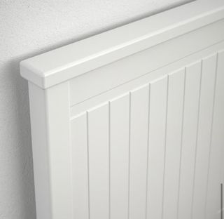 Diván cama blanco de madera