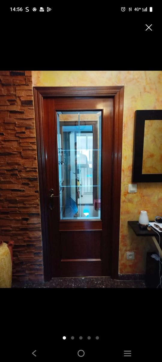 Puertas interior madera maciza