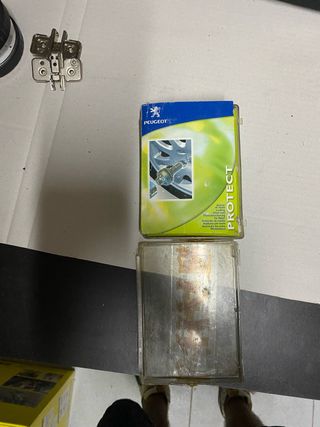 Juego tornillos antirrobo Peugeot