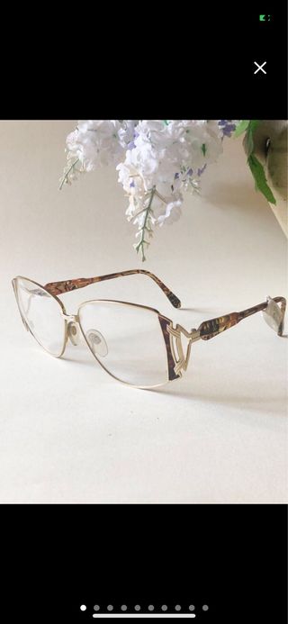 Occhiali vintage Luxottica - oro